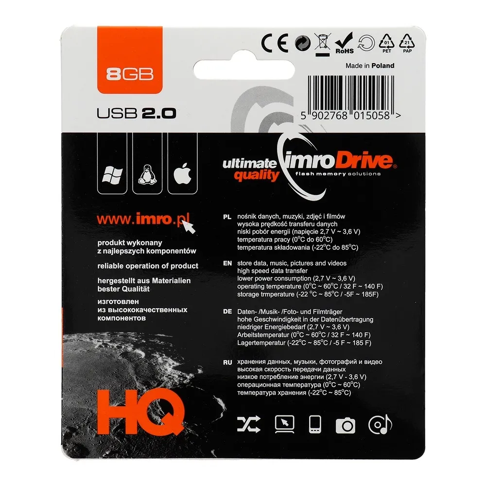 USB-STICK Imro Axis 8 GB