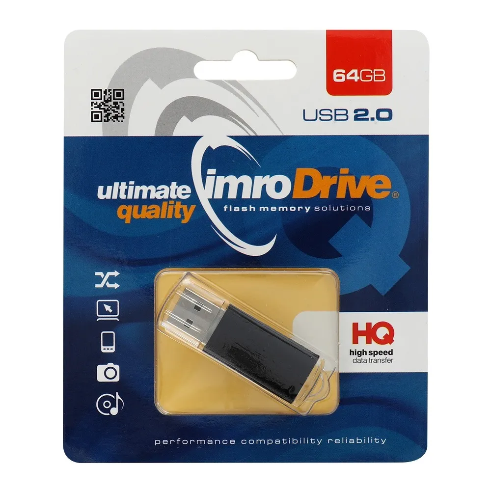 USB-STICK Pendrive Imro Axis 64 GB schwarz