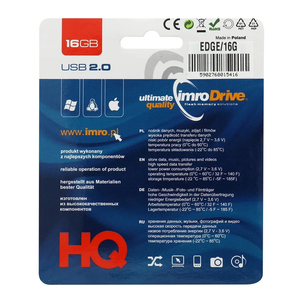 USB-STICK Imro Edge 16 GB