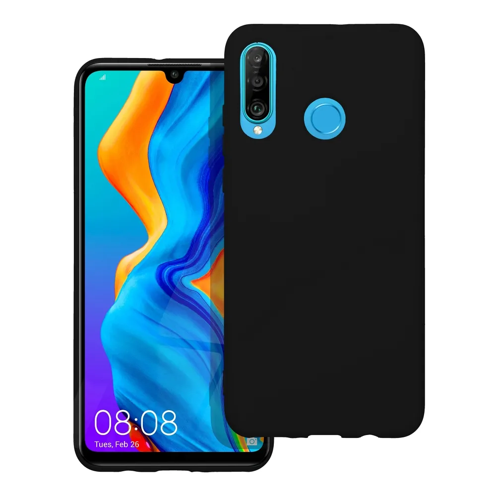Case passend für Huawei P30 Lite Silicone black