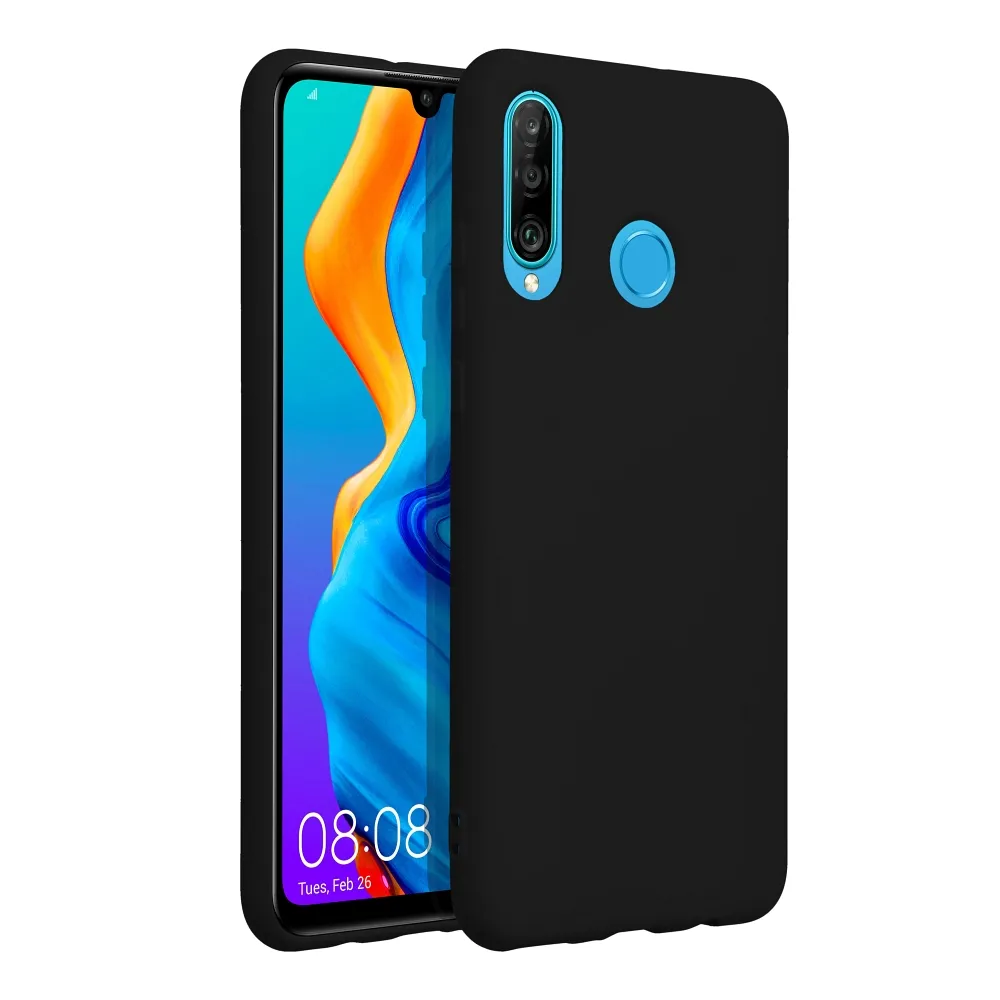 Case passend für Huawei P30 Lite Silicone black