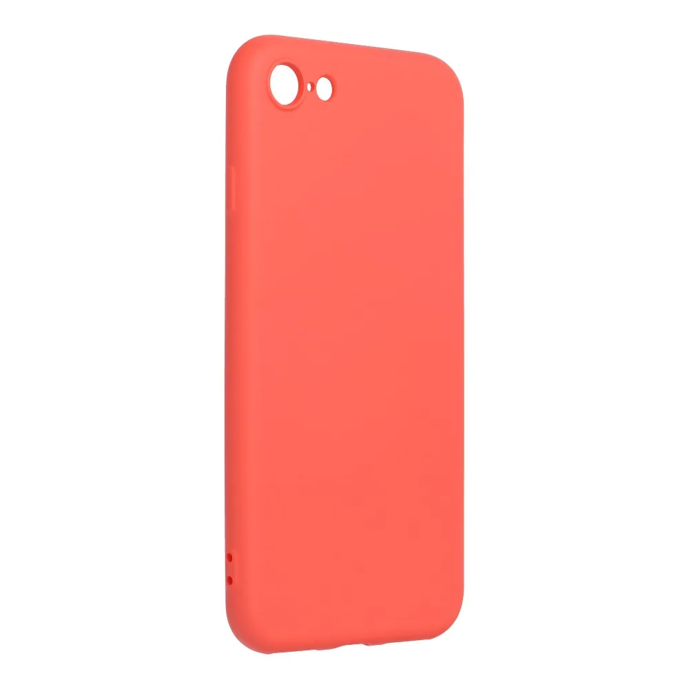 Case passend für iPhone 7 Silicone peach