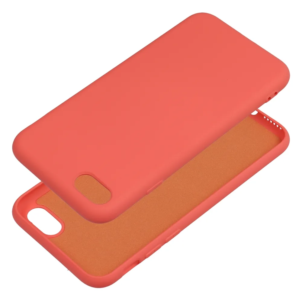 Case passend für iPhone 7 Silicone peach