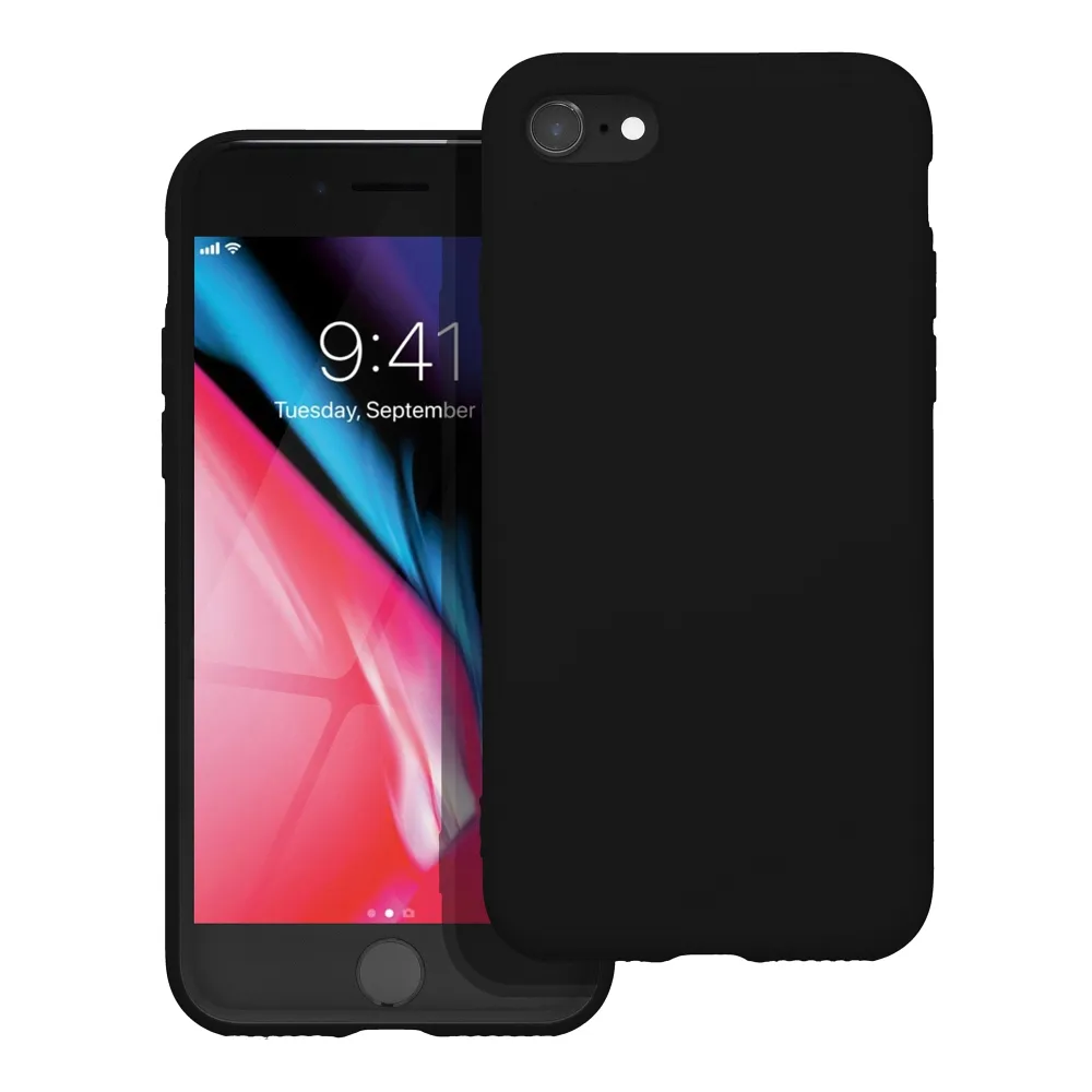 Case passend für iPhone 8 Silicone black