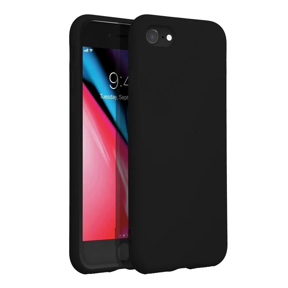 Case passend für iPhone 8 Silicone black