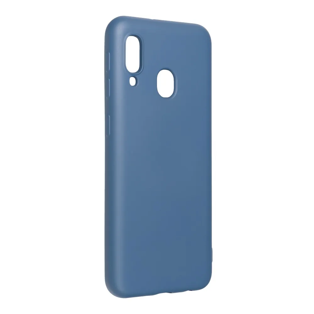 Case passend für Samsung A20E Silicone blue