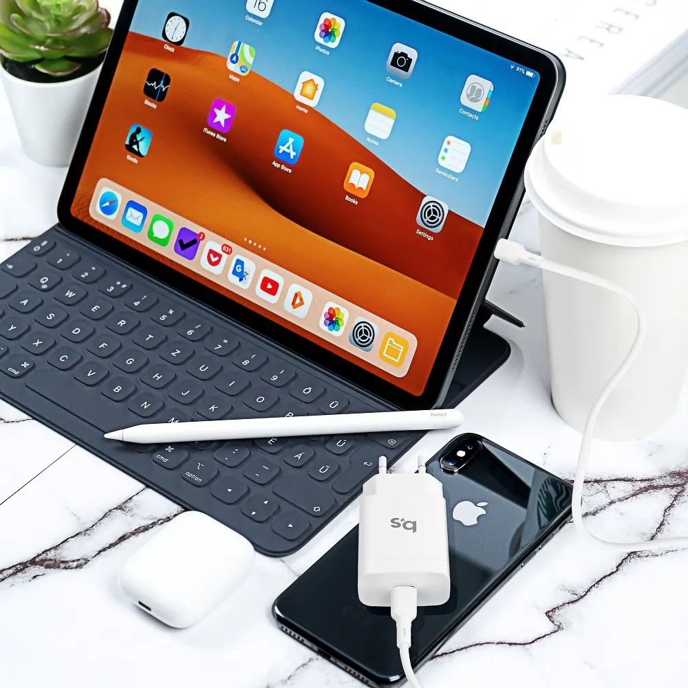 Ladegerät Blue Star fur iPhone X/11/12/13/14 - 18W mit PD Ladefunktion