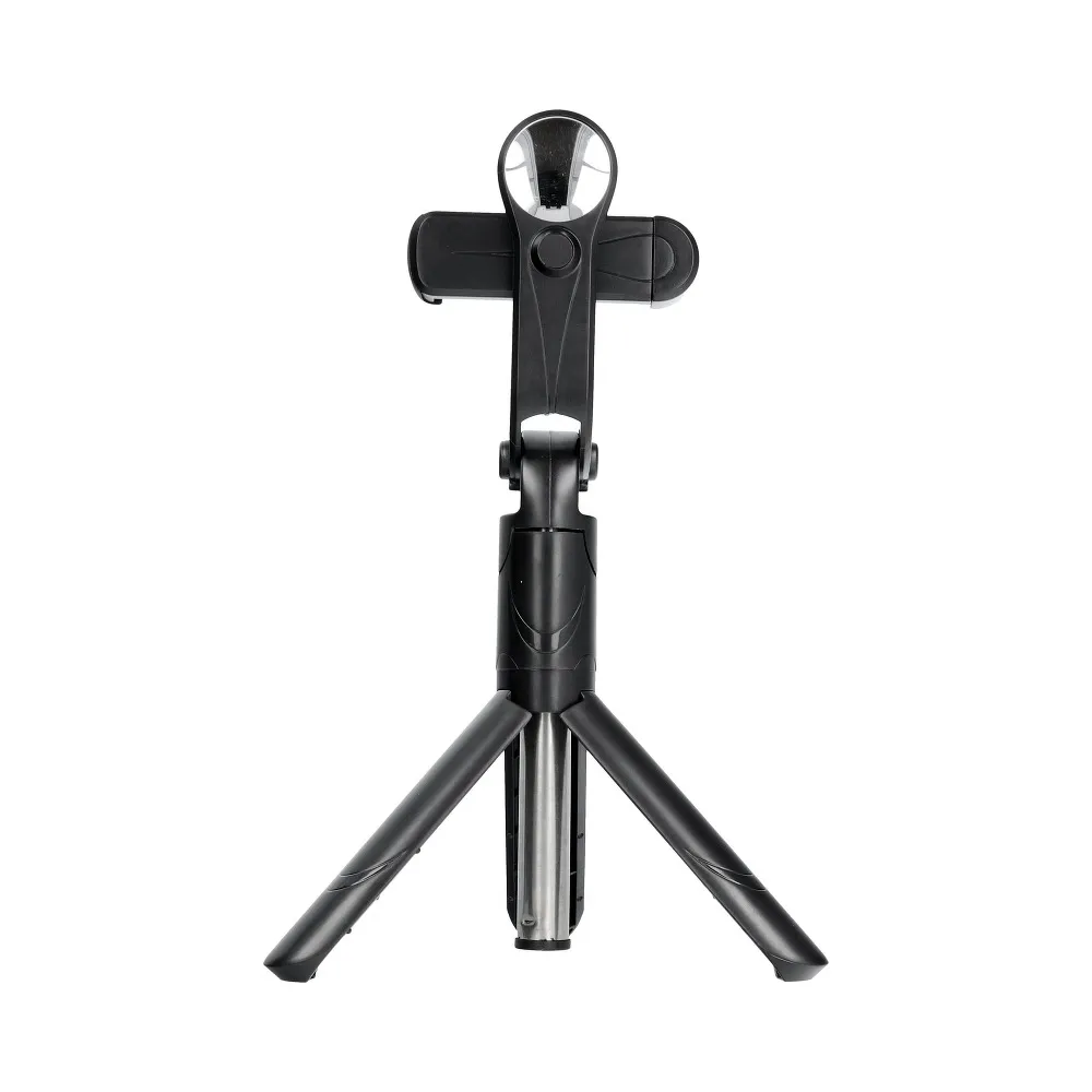 Universal Halterung TRIPOD passend für Handy und Kamera (selfie set) Bluetooth Schalter mit Spigel SSTR-11 schwarz
