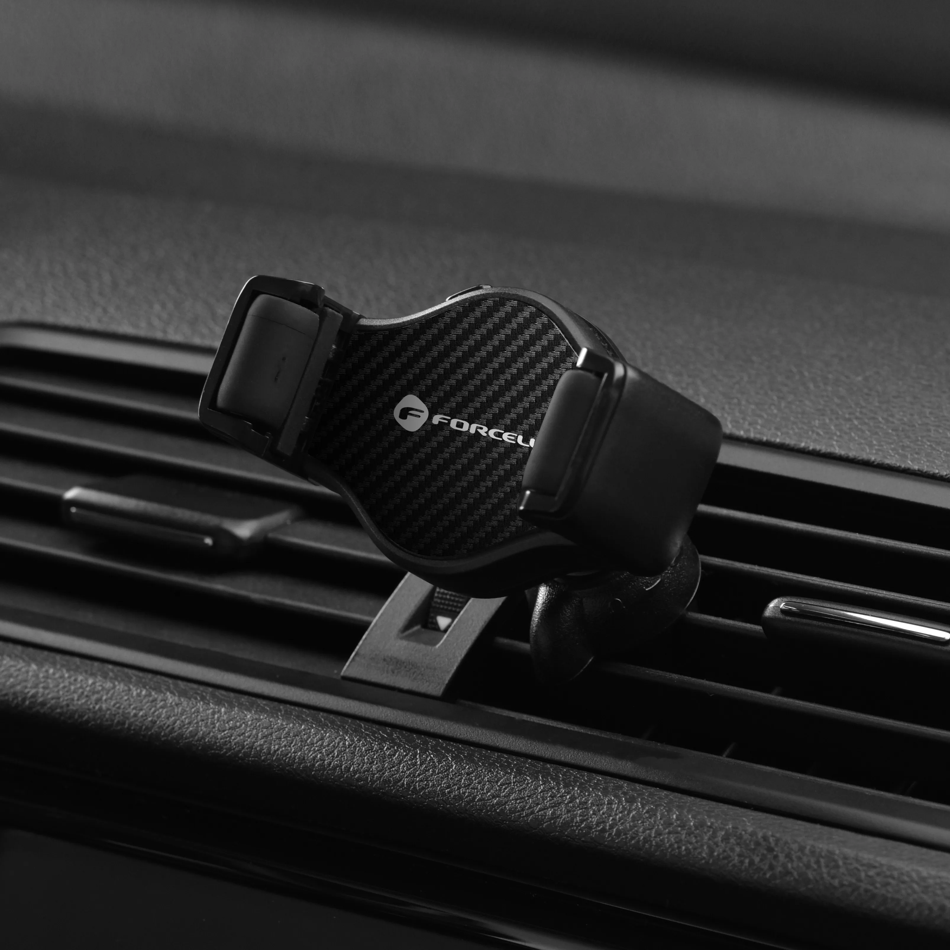 FORCELL AUTOHALTERUNG CARBON H-CF509 magnetisch zum Einlassgitter