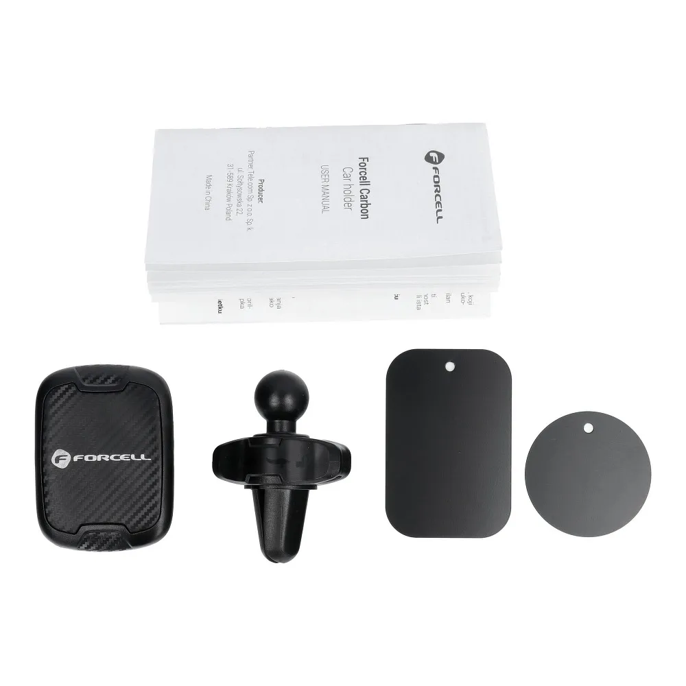 FORCELL AUTOHALTERUNG CARBON H-CT325 magnetisch zum Einlassgitter