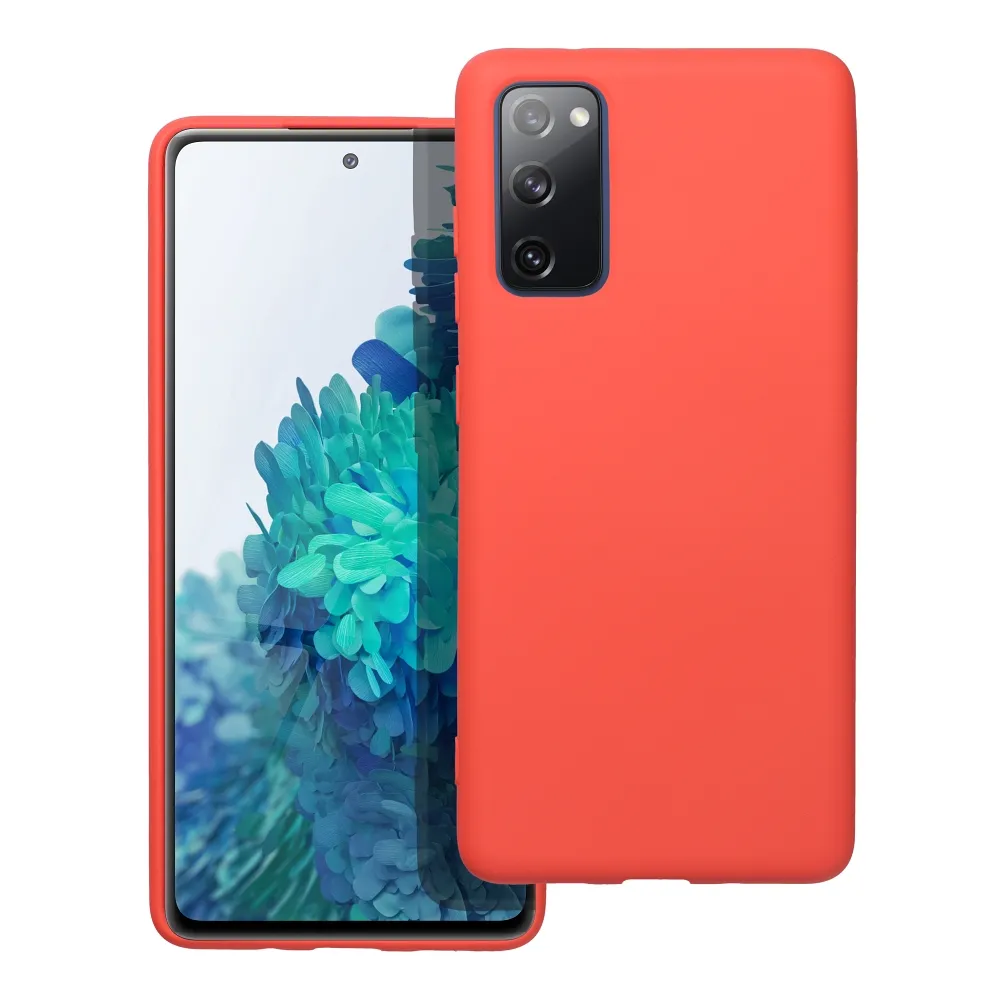 Case passend für Samsung S20 FE / S20 FE 5G Silicone peach