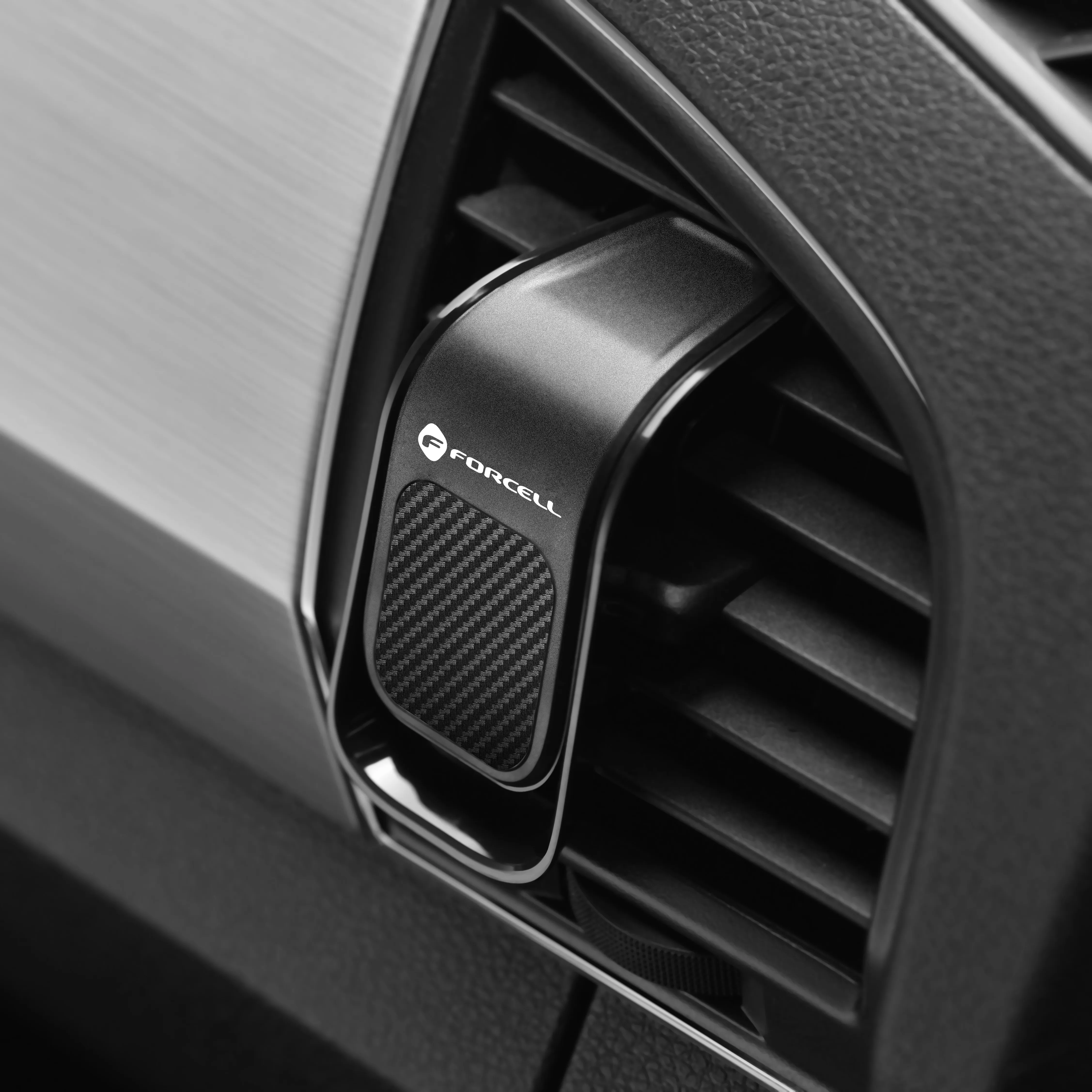 FORCELL autohalerung CARBON B060 magnetic to air vent