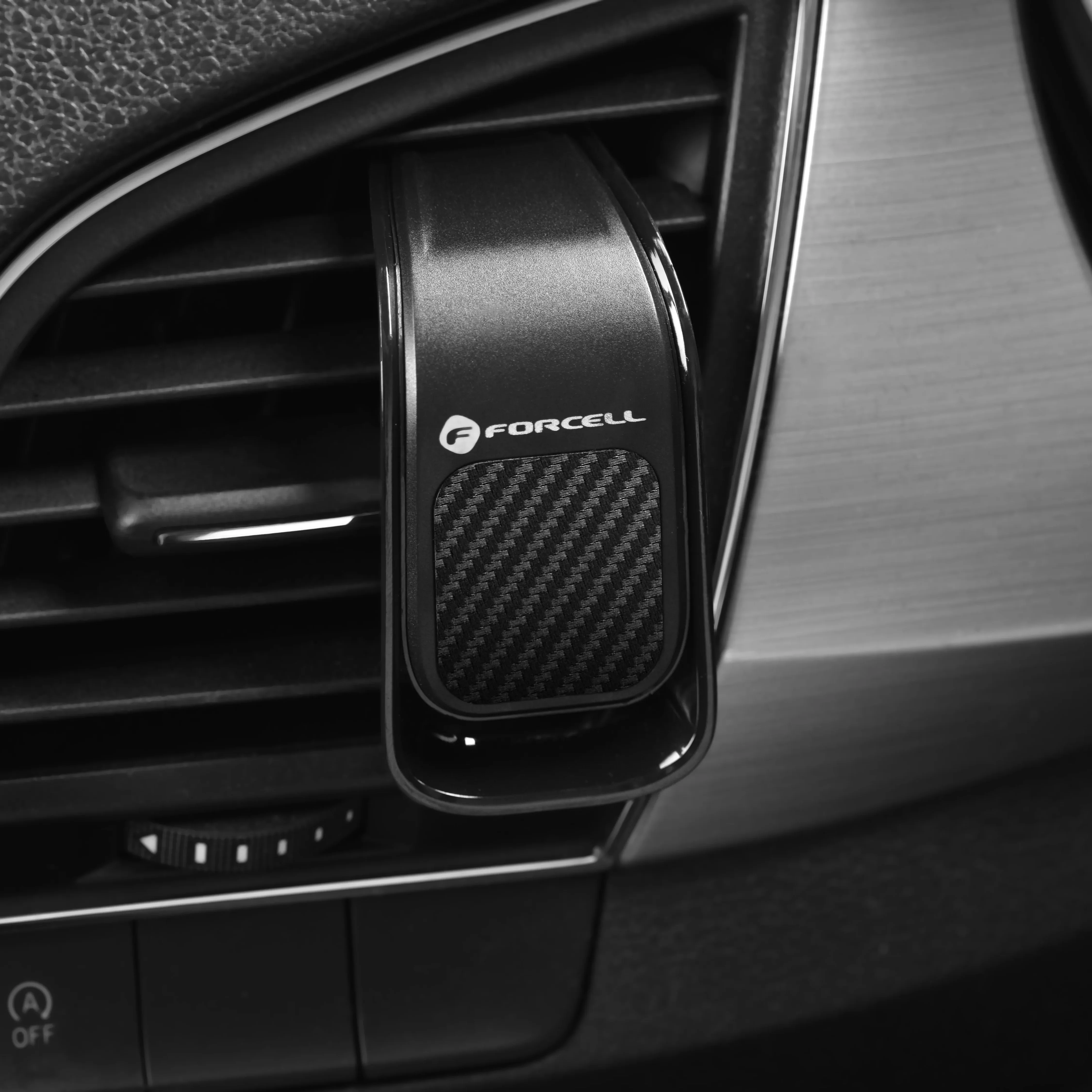 FORCELL autohalerung CARBON B060 magnetic to air vent