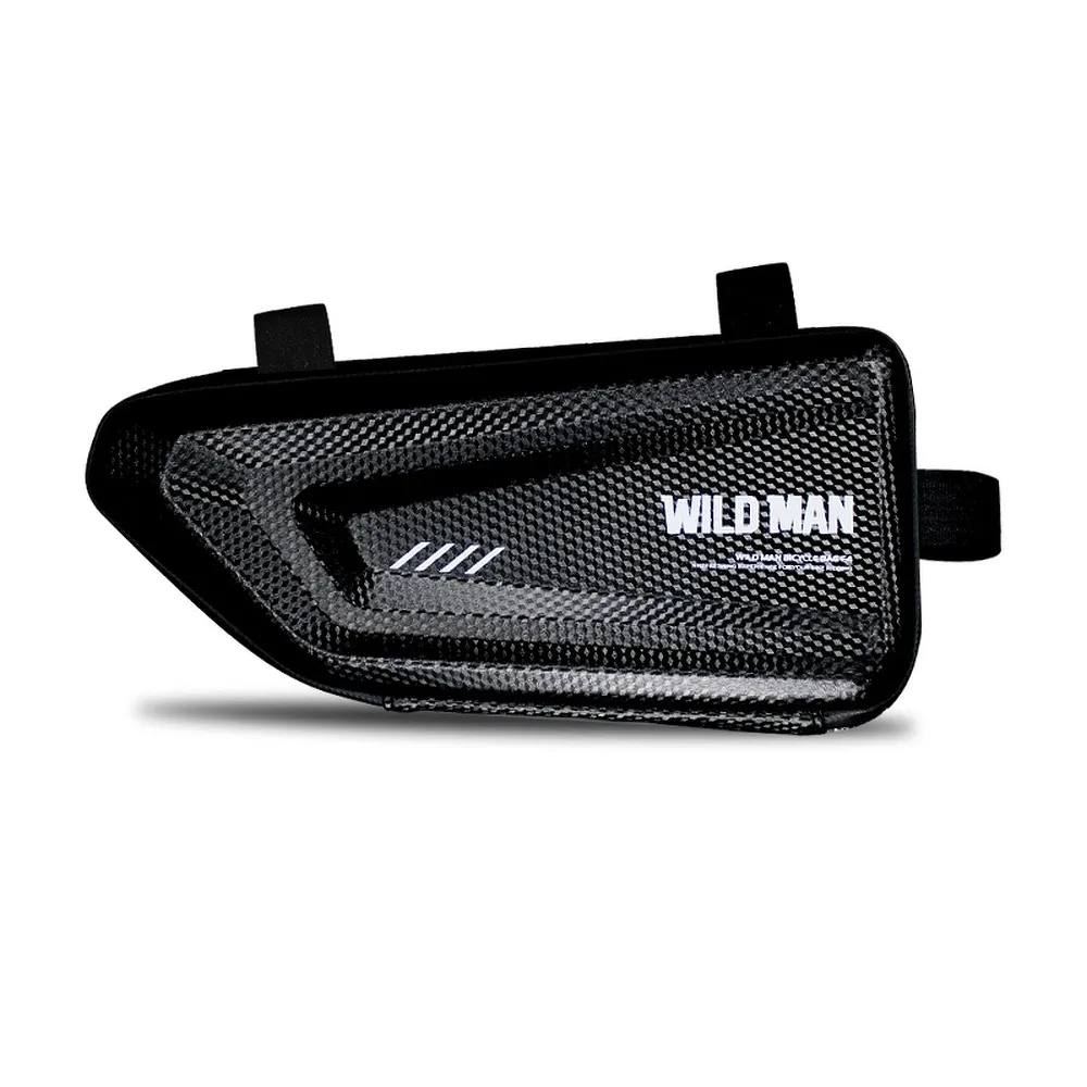 Fahrradhalter / dreieckige Tasche unter dem Rahmen mit Schloss WILDMAN E4 1.5L 4 "- 7"