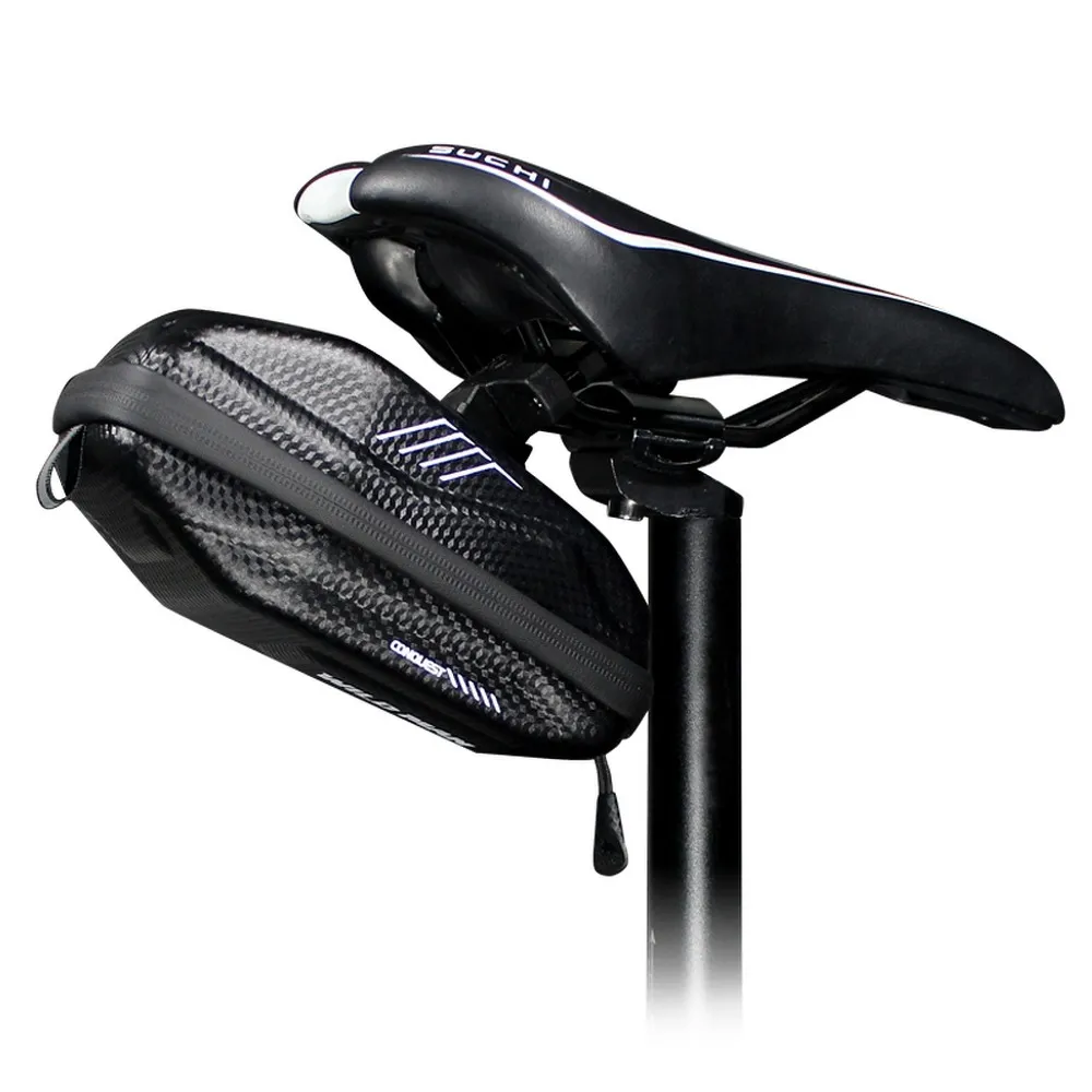 Fahrradhalter / hintere Satteltasche mit Schloss WILDMAN E7S 0.8L