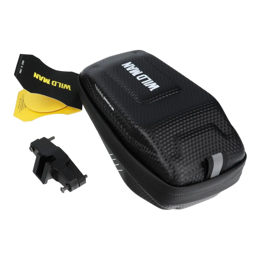 Fahrradhalter / hintere Satteltasche mit Schloss WILDMAN E7S 0.8L