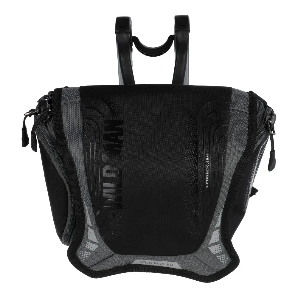 Fahrradhalter / Lenkertasche mit WILDMAN H8 3L Schloss