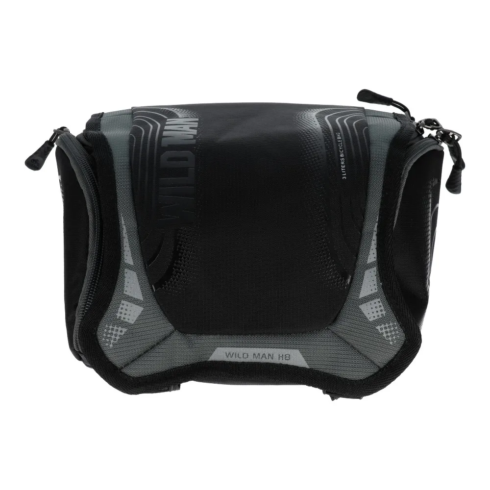 Fahrradhalter / Lenkertasche mit WILDMAN H8 3L Schloss