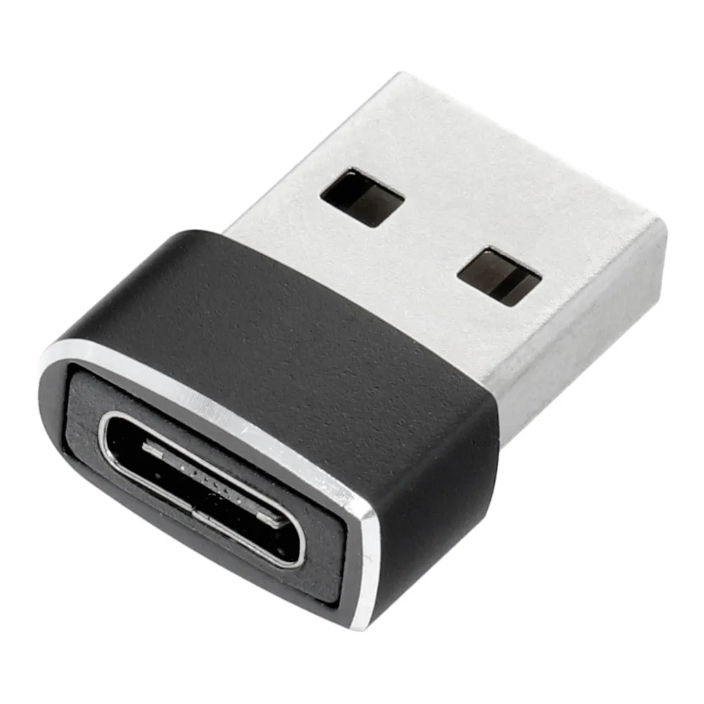 Adapter Typ C - USB A schwarz