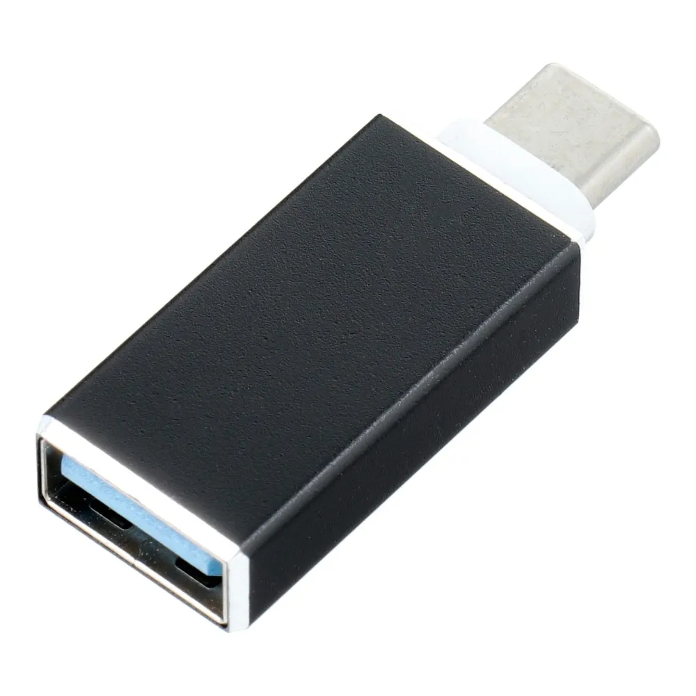 Adapter OTG USB A - Typ C 3.0 schwarz