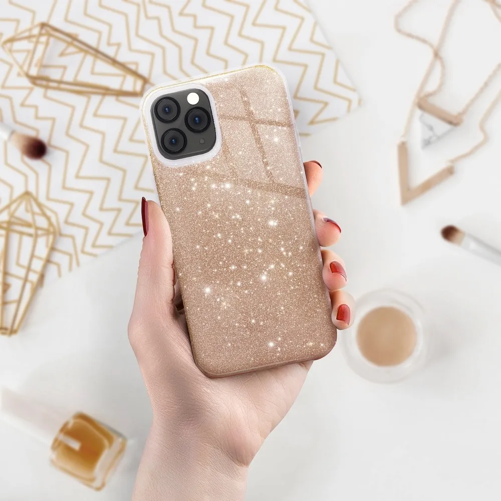 Case passend für Samsung A52 5G / A52 LTE ( 4G ) / A52S Shining gold