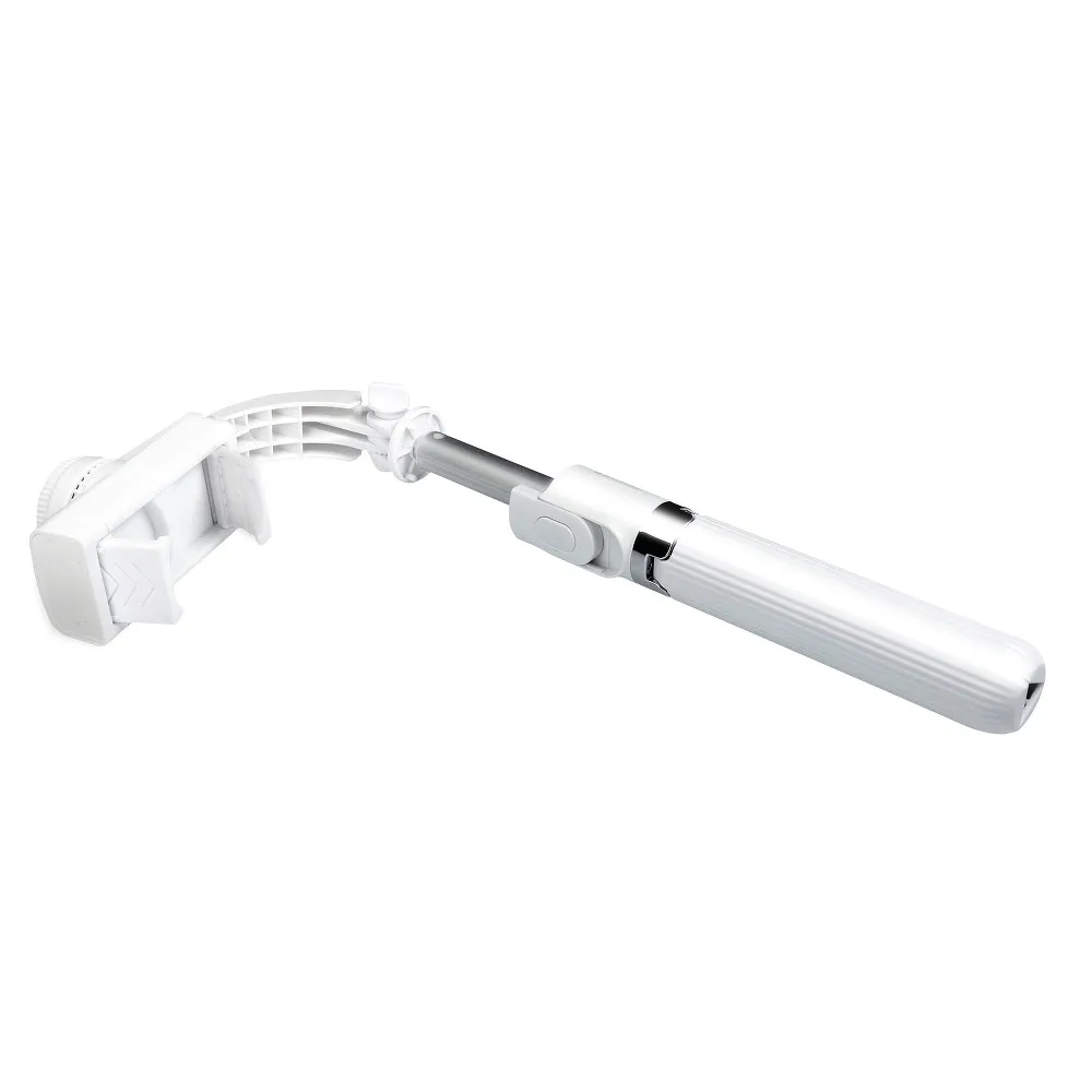 Kit / Selfie-Halter mit Bluetooth-Fernbedienung Stativ GIMBAL Stabilisator weiß SSTR-L08