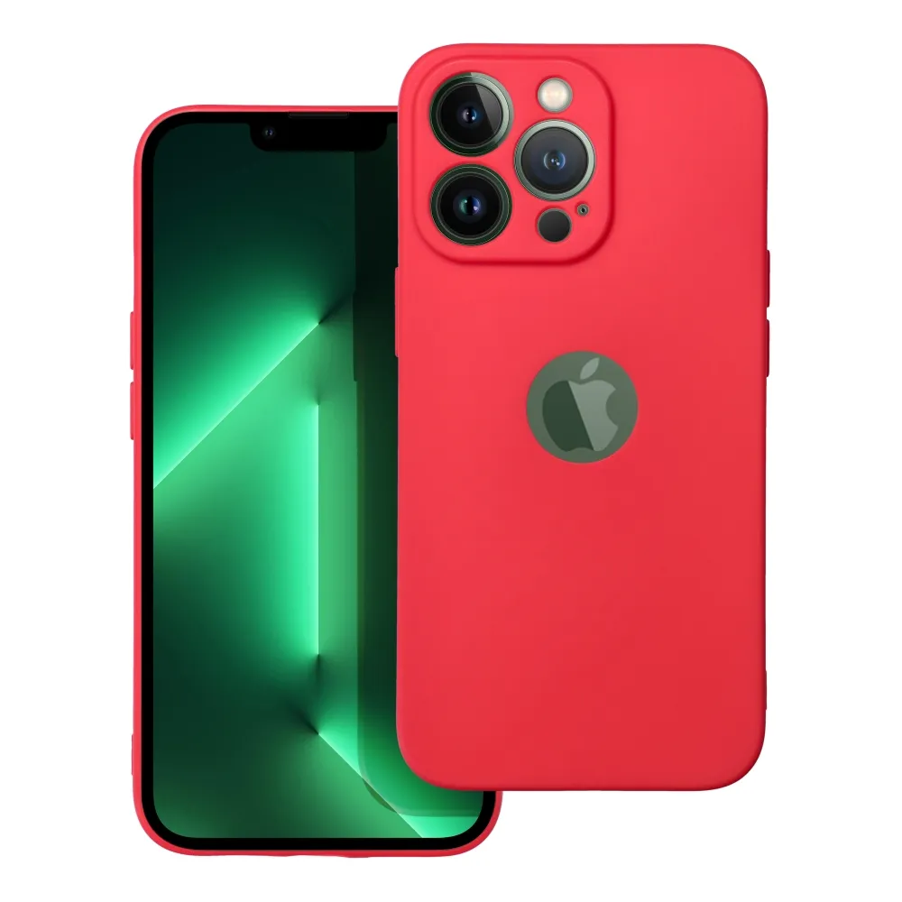 Case passend für iPhone 13 PRO Soft red