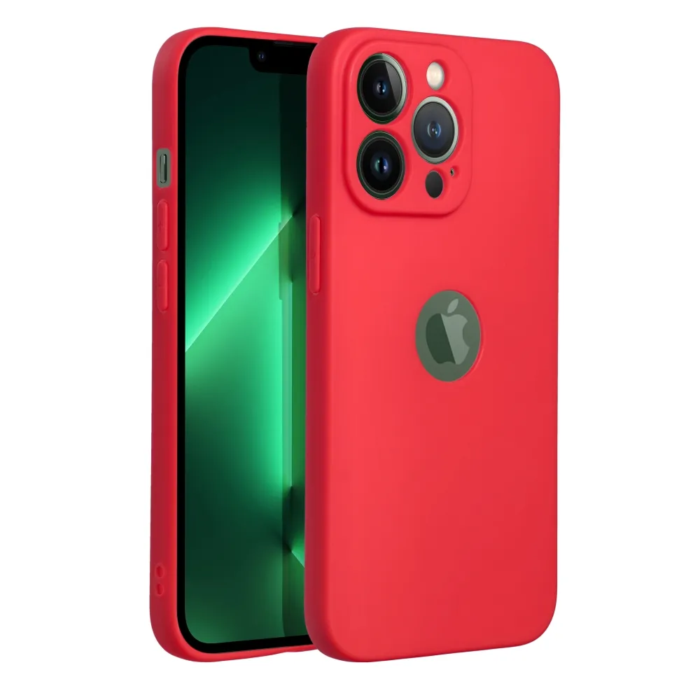 Case passend für iPhone 13 PRO Soft red