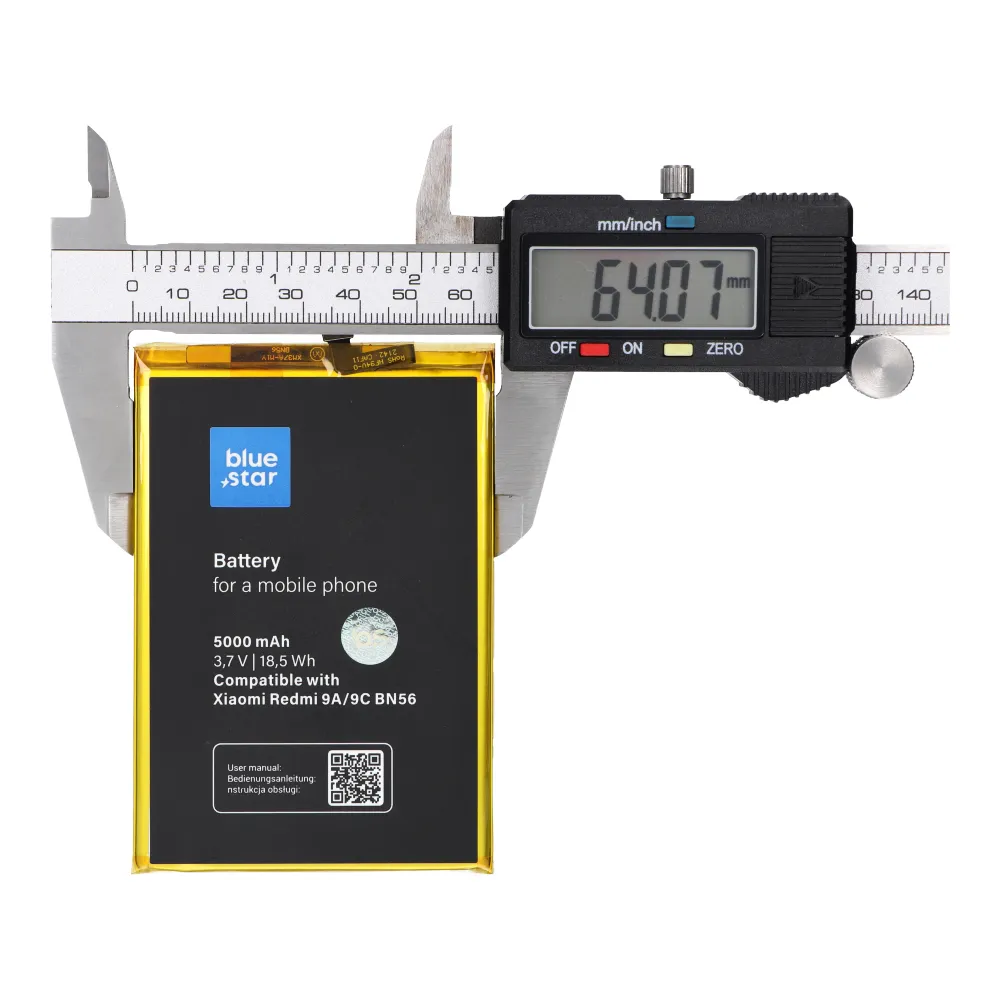 AKKU passend für Xiaomi Redmi 9A// 9C / POCO M2 Pro (BN56) 5000 mAh Li-Ion Blue Star
