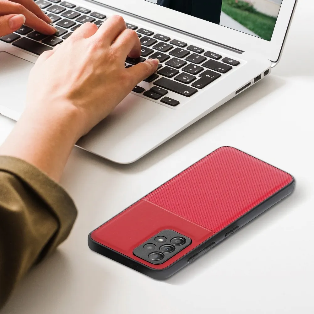 Case passend für Samsung A52 5G / A52 LTE ( 4G ) / A52s 5G Noble red