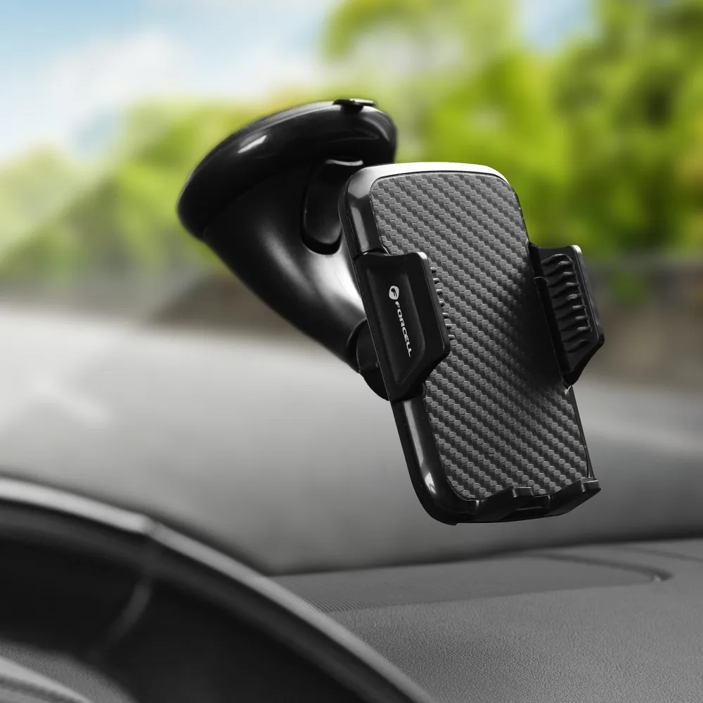 FORCELL Autohalter CARBON HT1 schwarz