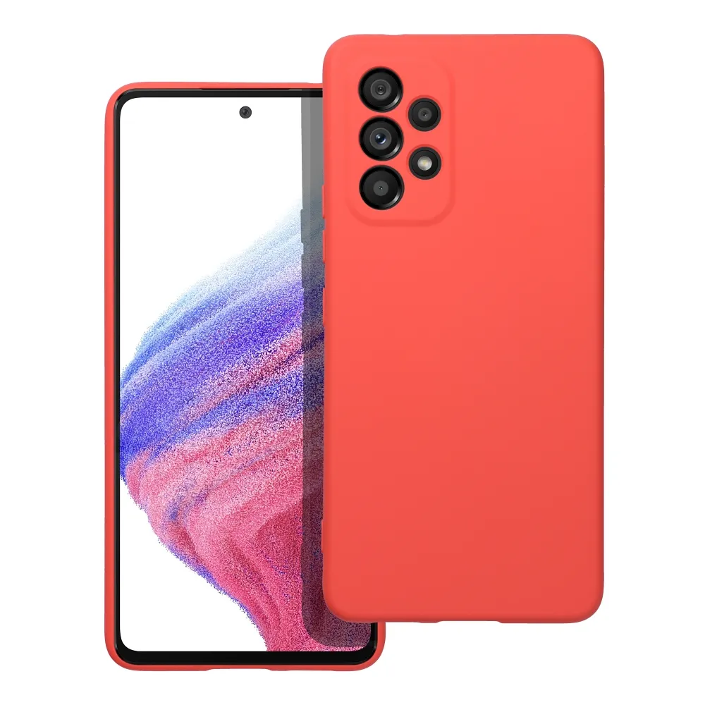 Case passend für Samsung A53 5G Silicone peach