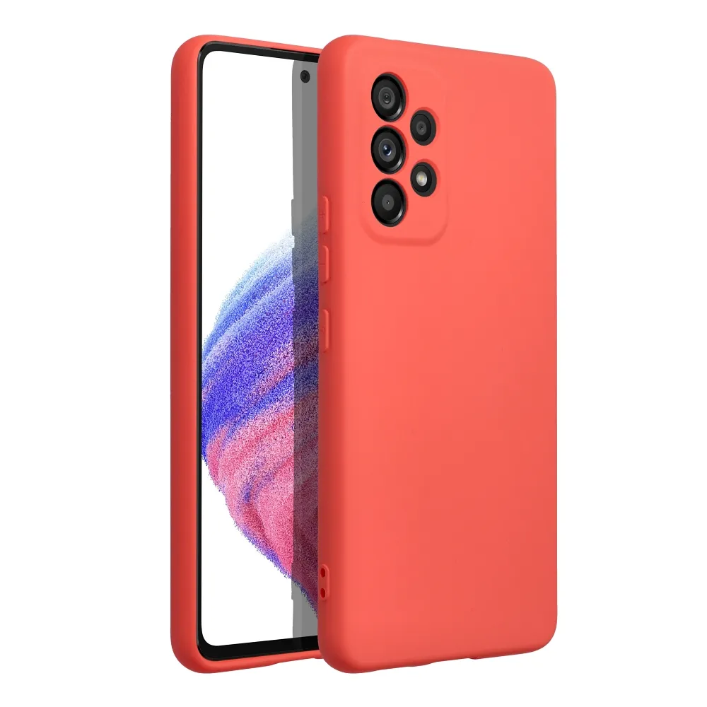 Case passend für Samsung A53 5G Silicone peach