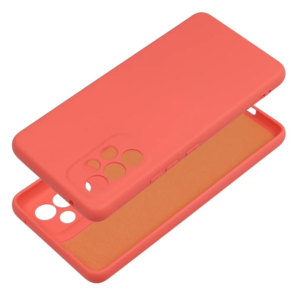 Case passend für Samsung A53 5G Silicone peach