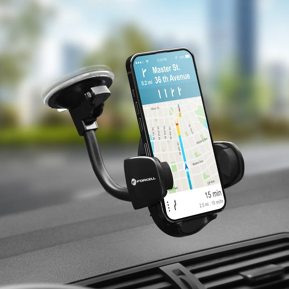 FORCELL AUTOHALTERUNG GSM (OVAL) + Bogen (17cm)