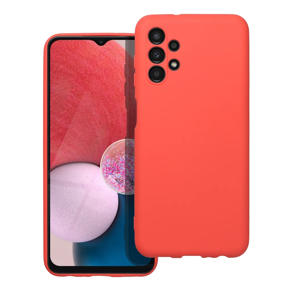 SILICONE case passend für SAMSUNG A13 4G peach
