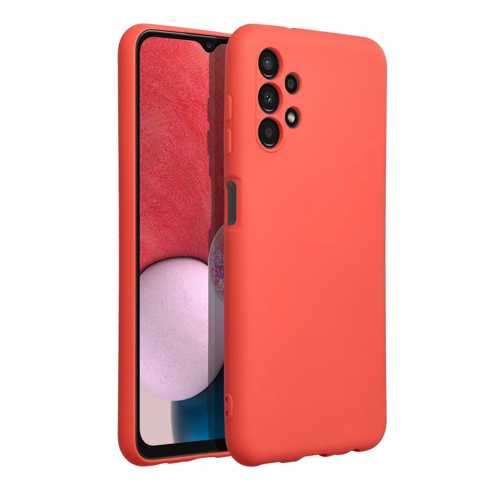 SILICONE case passend für SAMSUNG A13 4G peach