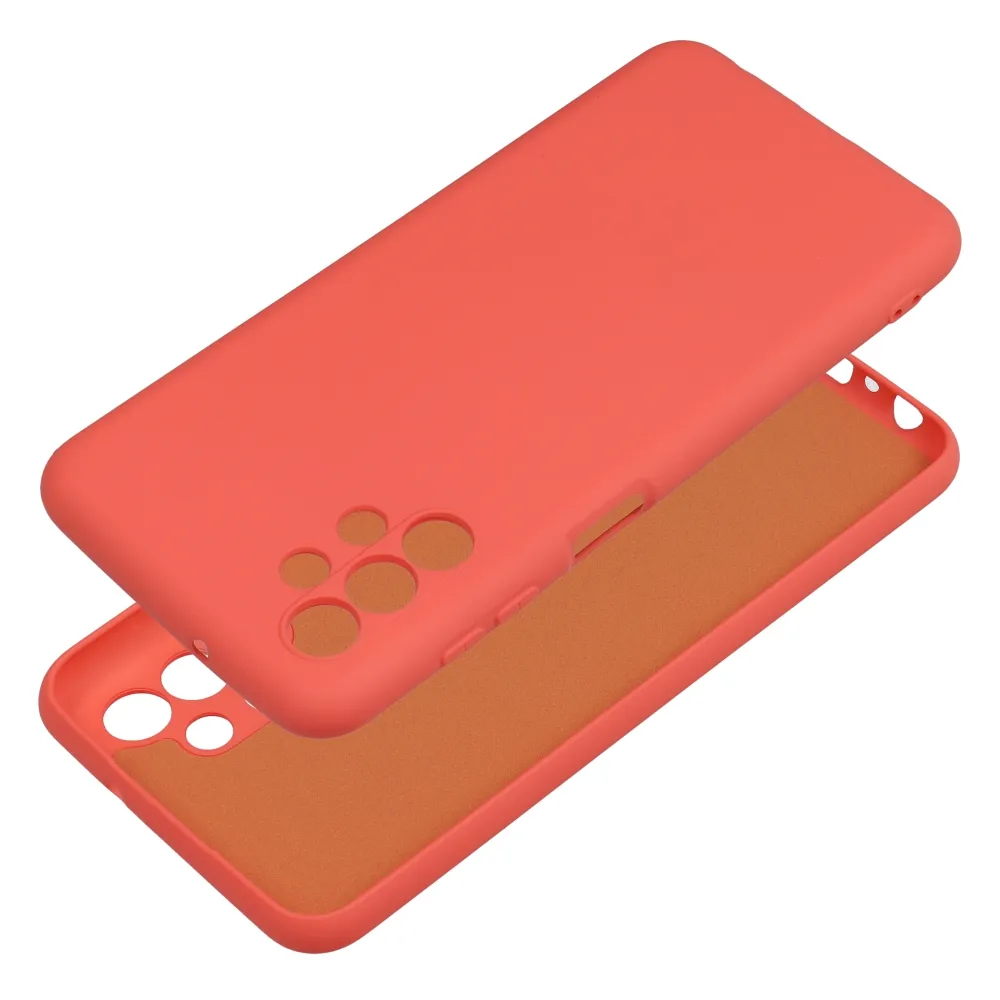 SILICONE case passend für SAMSUNG A13 4G peach