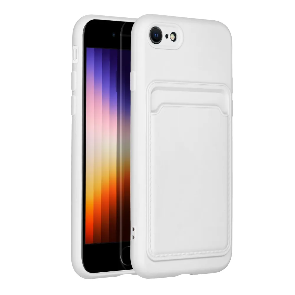 Case passend für iPhone 7 / 8 / SE 2020 / SE 2022 Card Case white