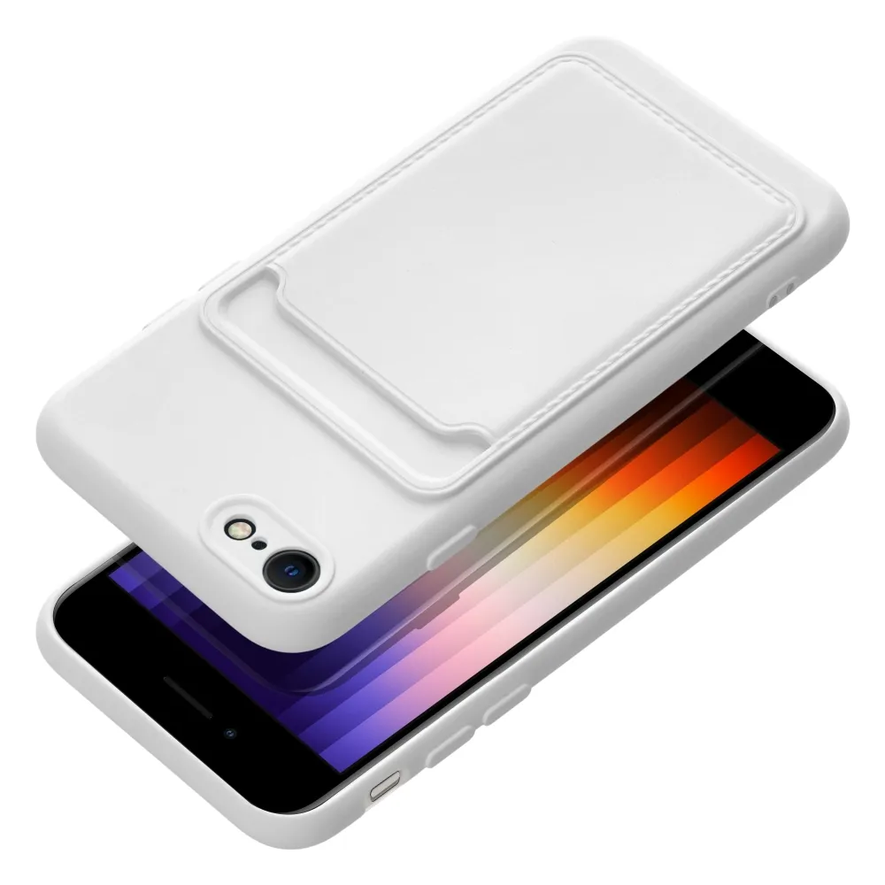 Case passend für iPhone 7 / 8 / SE 2020 / SE 2022 Card Case white