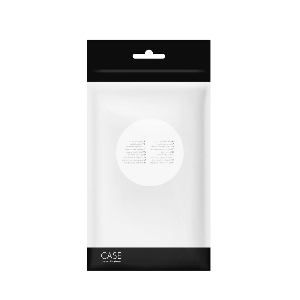 Mehrzwecktasche schwarz / transparent (230x120mm)