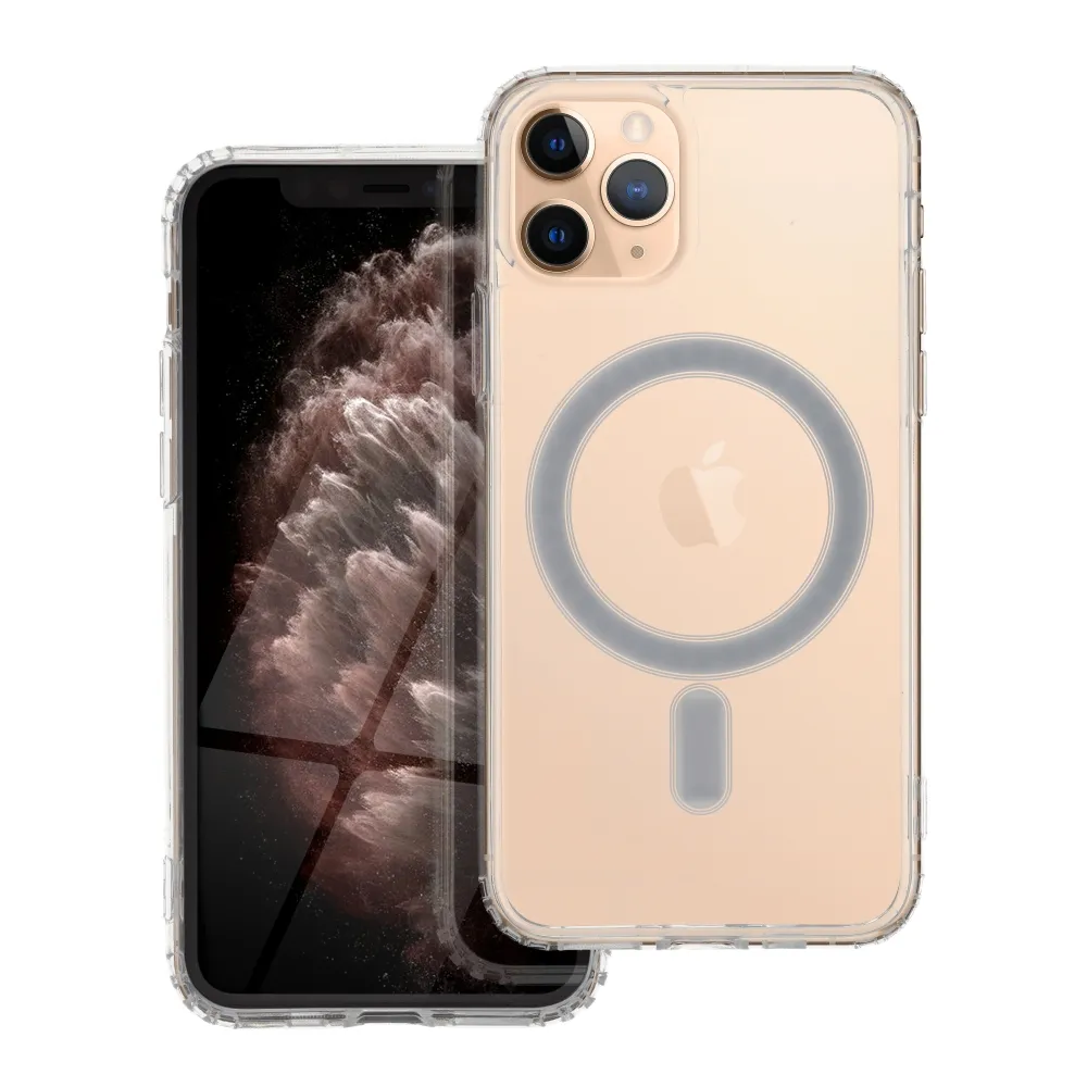 Case passend für iPhone 11 PRO Clear Mag Cover (STR) kompatibel mit MagSafe transparent