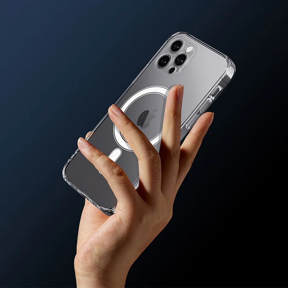 Case passend für iPhone 11 PRO Clear Mag Cover (STR) kompatibel mit MagSafe transparent