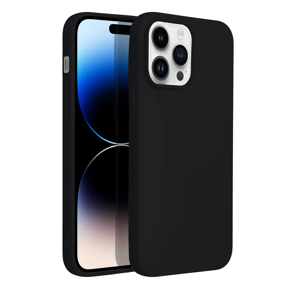 Case passend für iPhone 14 PRO MAX Soft black