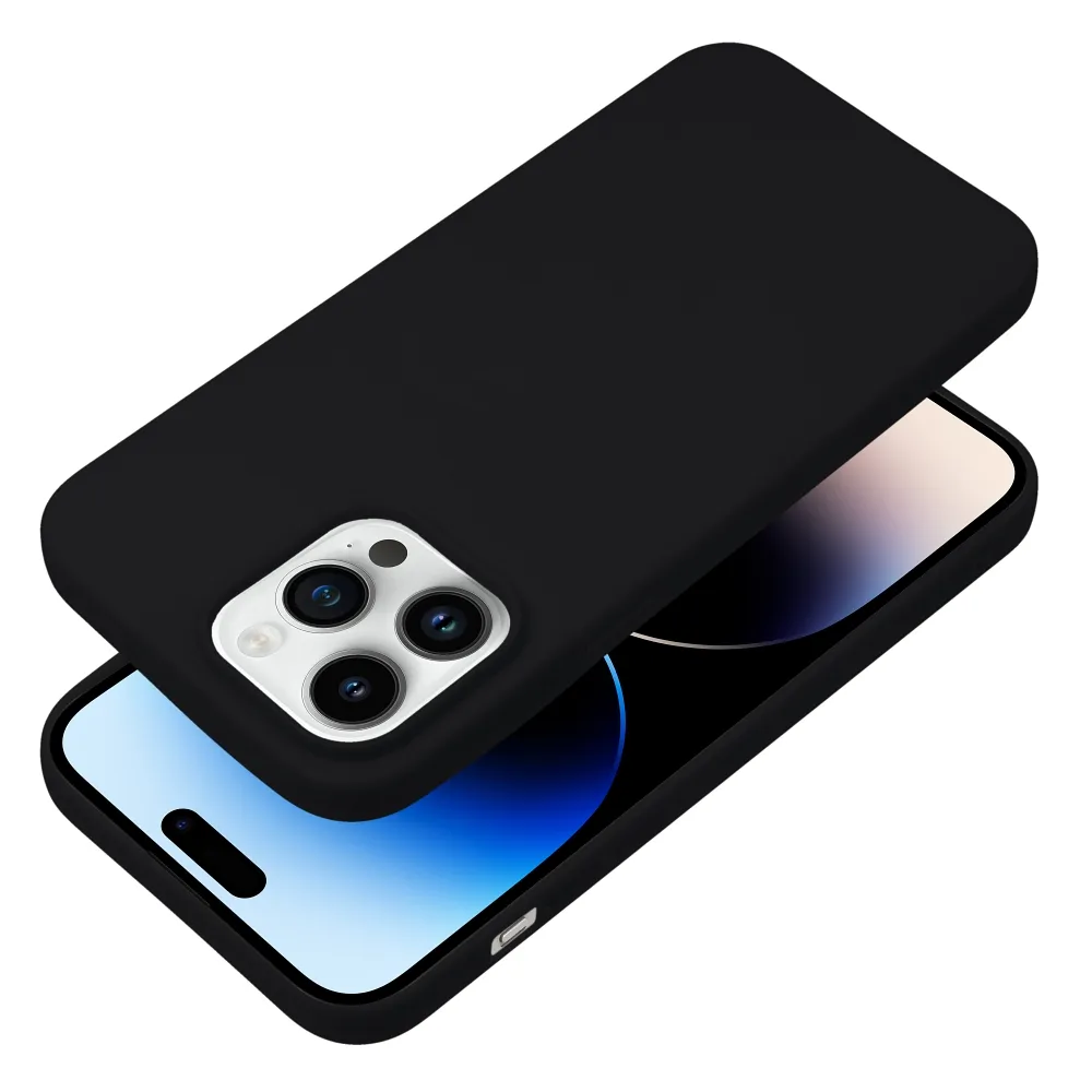 Case passend für iPhone 14 PRO MAX Soft black