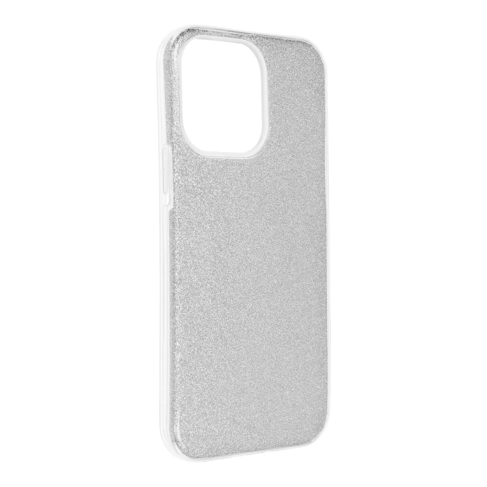 Case passend für iPhone 14 PRO MAX Shining silver