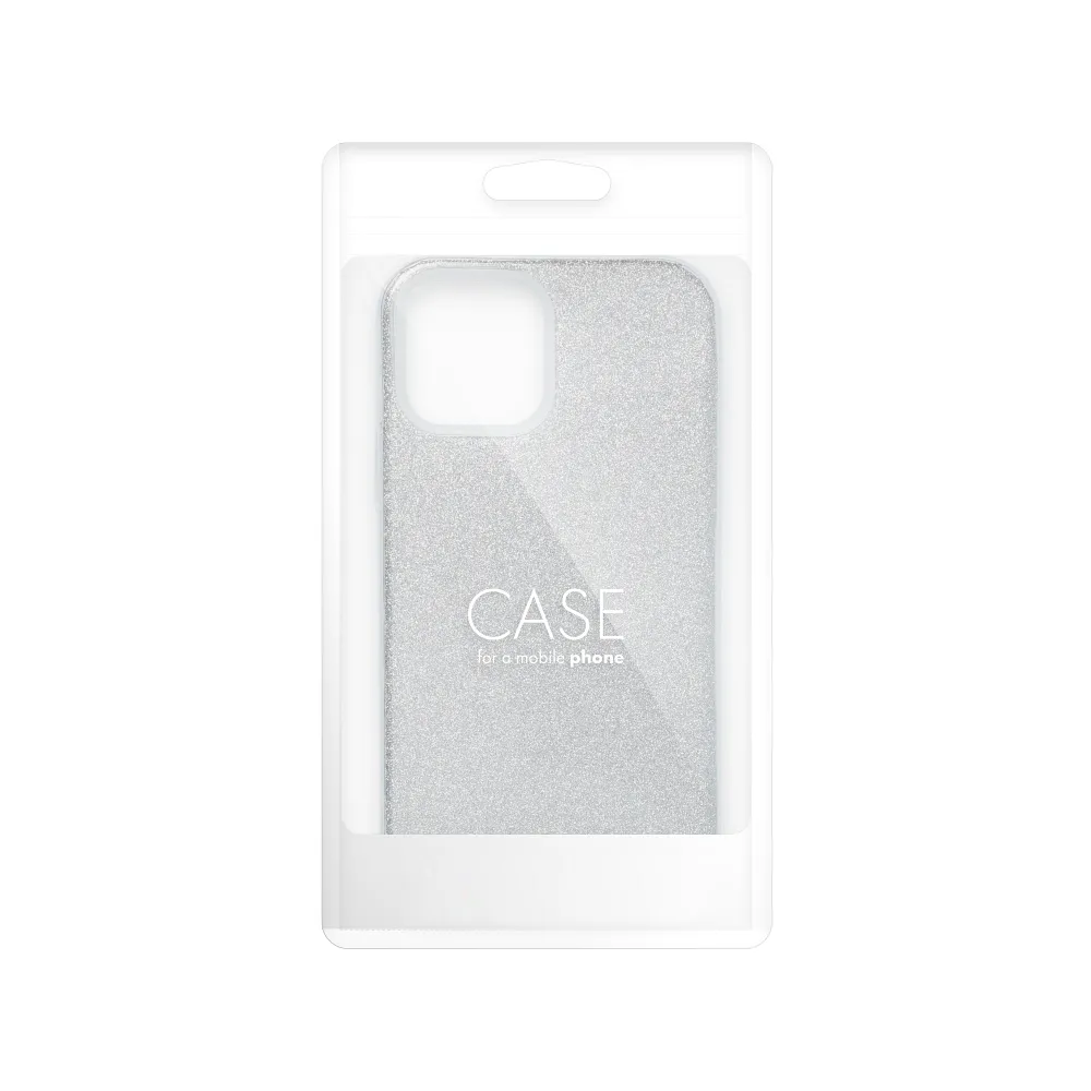 Case passend für iPhone 14 PRO Shining silver