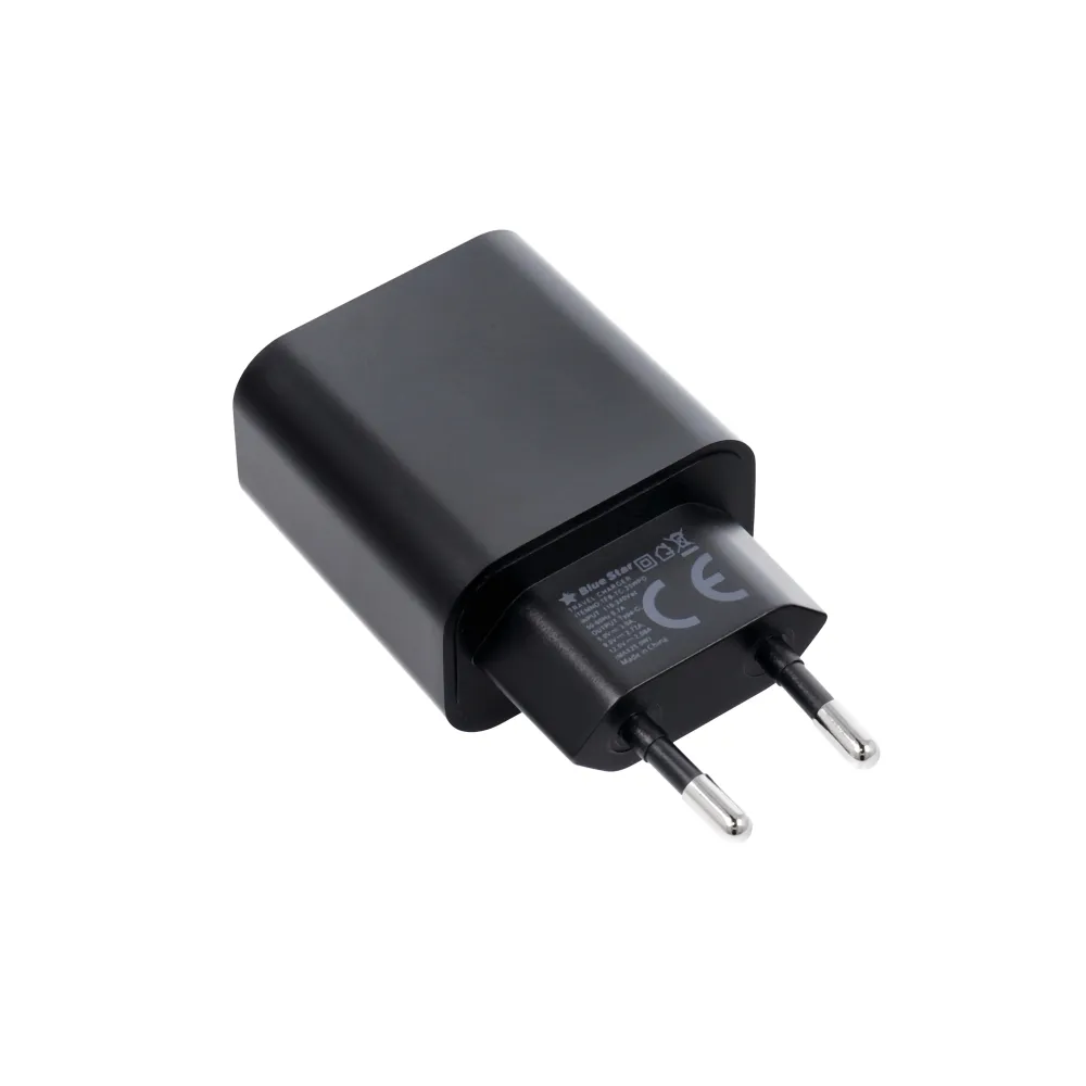 NETZ - Ladegerät Blue Star mit USB Typ C - 3A 25W Anschluss mit PD und Quick Charge 4.0 Ladefunktion