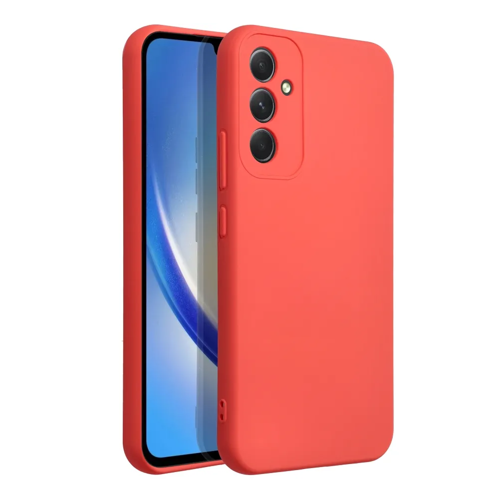 Case passend für Samsung A34 5G Silicone peach