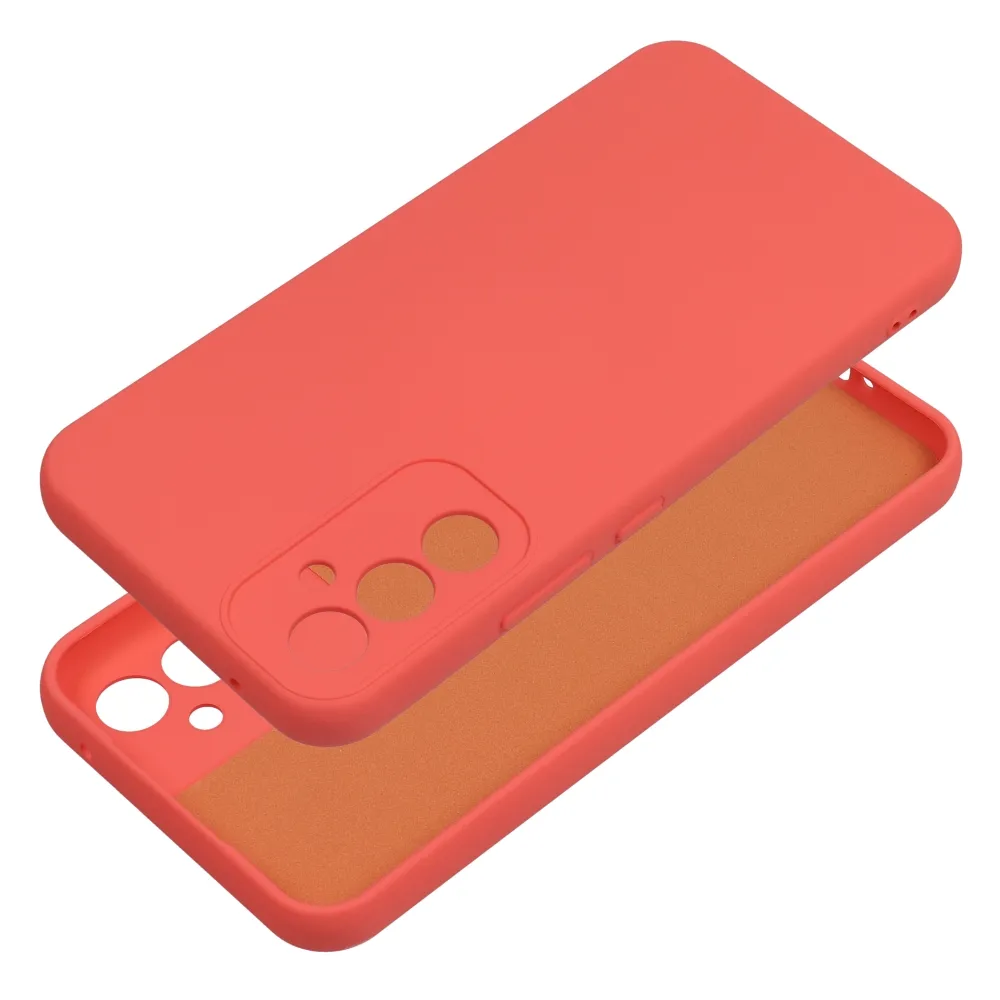 Case passend für Samsung A34 5G Silicone peach